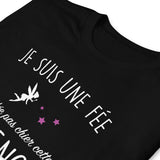 T-shirt cadeau humour femme la fée pas chier cette Provençale