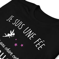 Thumbnail for T-shirt Ardéchois bleu marine dos - la fée pas chier