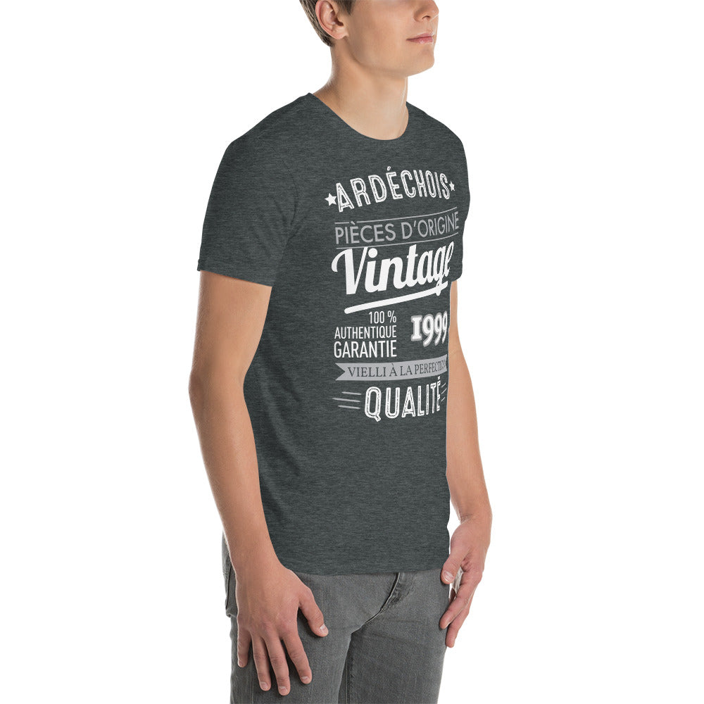 ARDÉCHOIS VINTAGE - T-shirtt avec année personnalisable