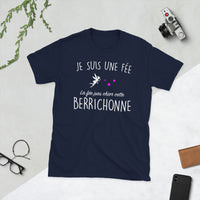 Thumbnail for T-shirt cadeau humour femme berrichonne - la fée pas chier