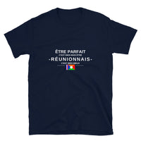Thumbnail for ÊTRE PARFAIT Réunionnais - T-shirt bleu marine