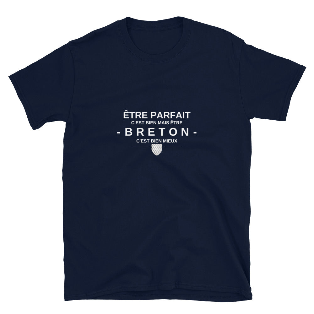 ÊTRE PARFAIT Breton - T-shirt bleu marine