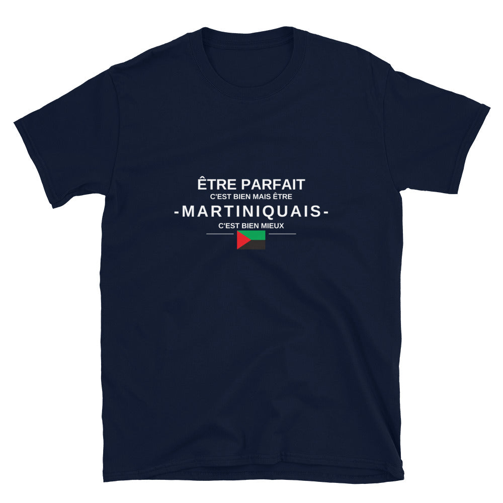 ÊTRE PARFAIT Martiniquais - T-shirt bleu marine