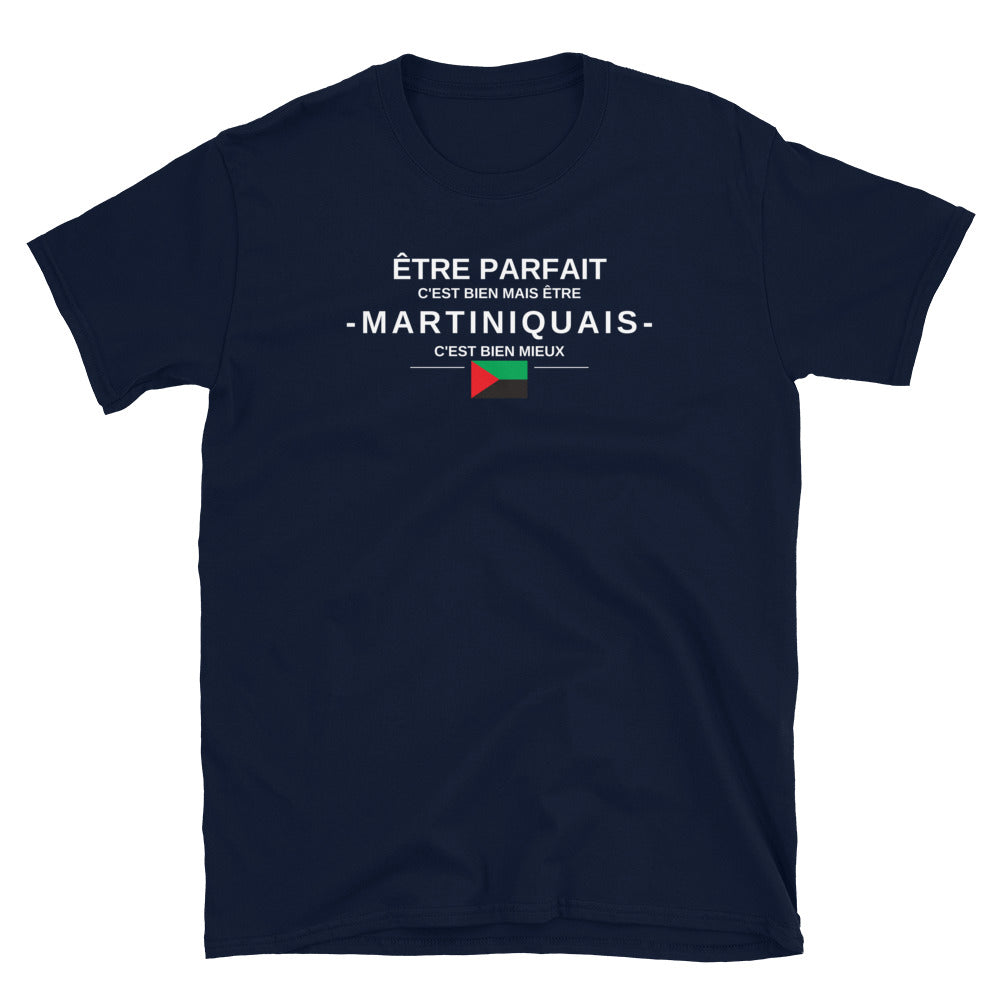 ÊTRE PARFAIT Martiniquais - T-shirt bleu marine
