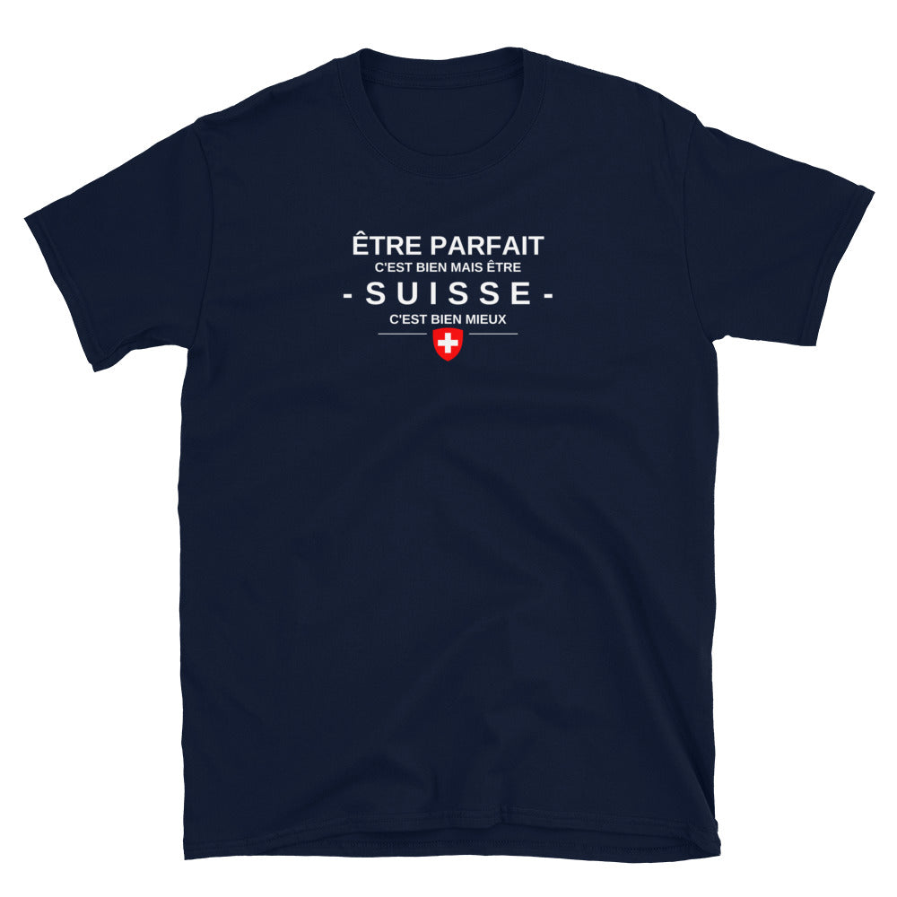 ÊTRE PARFAIT Suisse - T-shirt bleu marine