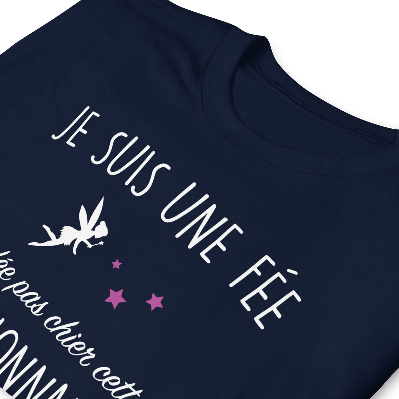 T-shirt Cadeau La Fée pas chier cette Réunionnaise