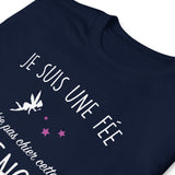 T-shirt cadeau humour femme la fée pas chier cette Provençale
