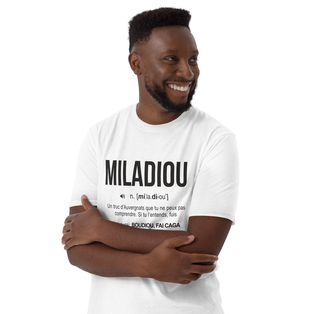 T-shirt Unisexe Cadeau humour Auvergne  Miladiou