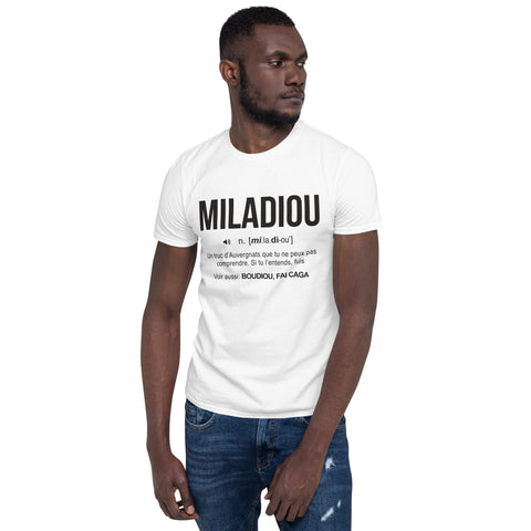 T-shirt Unisexe Cadeau humour Auvergne  Miladiou