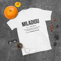 Thumbnail for T-shirt Auvergne orange - Miladiou, un clin d'œil humoristique