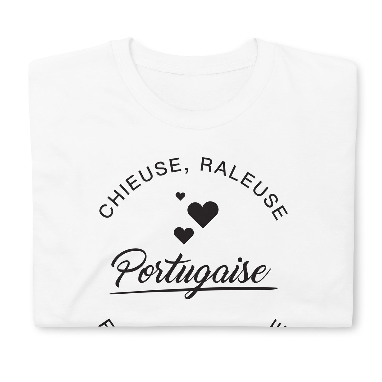 T-shirt Portugal blanc - Chieuse et fière de l'être