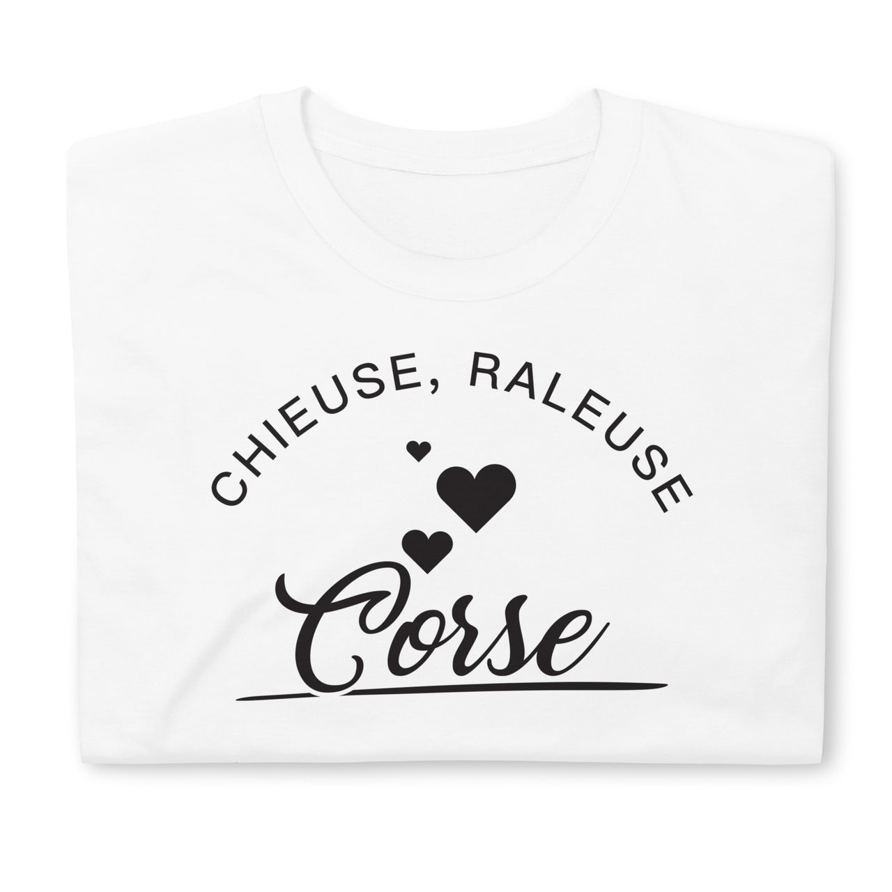 T-shirt Corse rose - Chieuse et fière de l'être