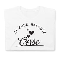 Thumbnail for T-shirt Corse rose - Chieuse et fière de l'être