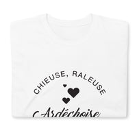 Thumbnail for T-shirt Ardéchoise rouge - Chieuse et fière de l'être