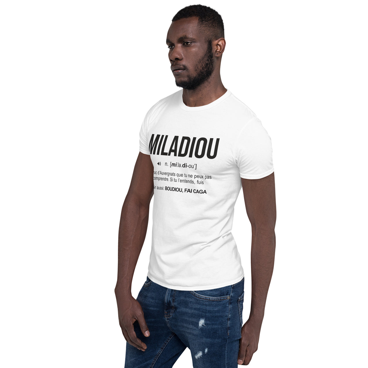 T-shirt Auvergne rouge - Miladiou, un clin d'œil humoristique