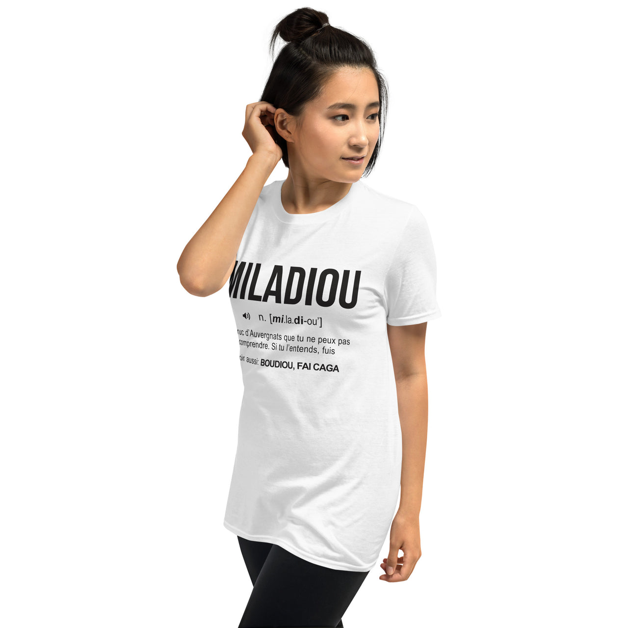 T-shirt Auvergne rose - Miladiou, un clin d'œil humoristique