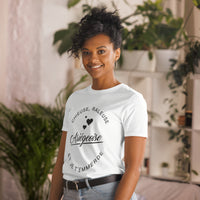 Thumbnail for T-shirt Ariégeoise gris - Chieuse râleuse avec humour