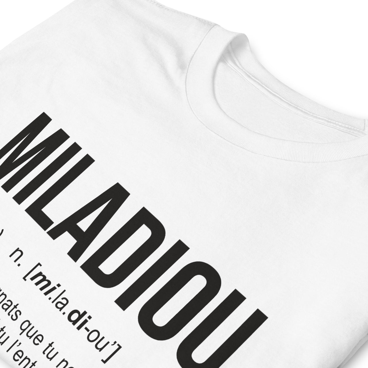 T-shirt Unisexe Cadeau humour Auvergne  Miladiou