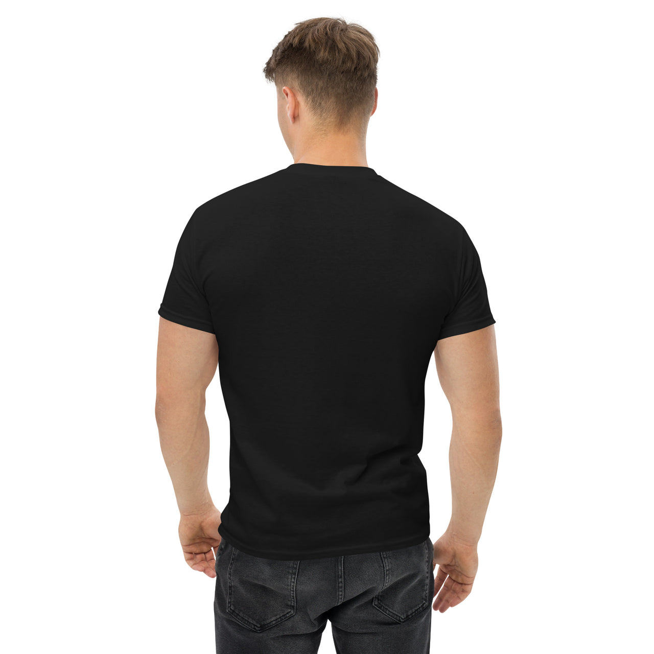 T-shirt Corse noir dos - J’ai juste besoin d’aller en Corse
