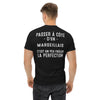 T-shirt Marseille noir - frôler la perfection