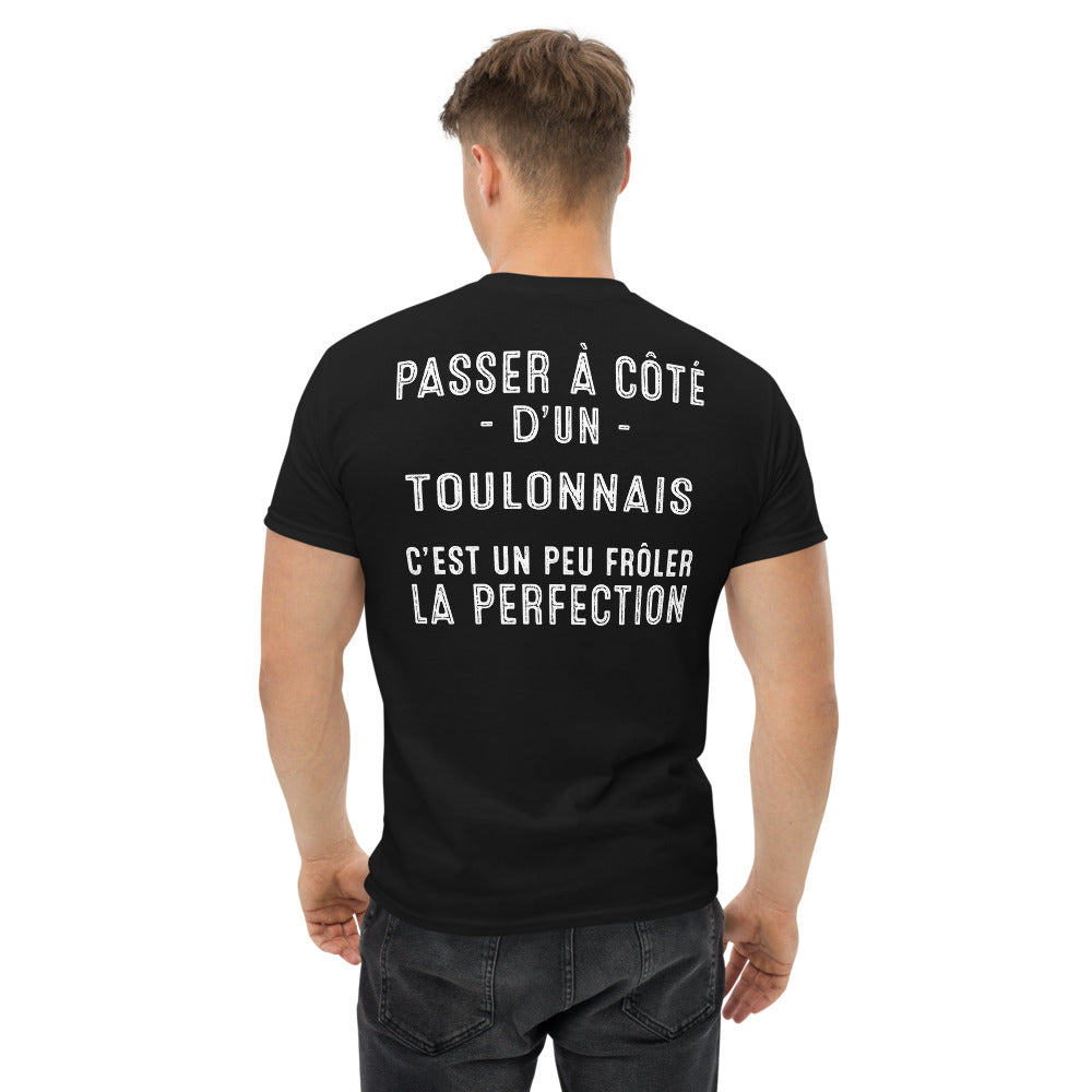 T-shirt Toulonnais noir - frôler la perfection