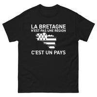 Thumbnail for T-shirt Bretagne bordeaux - La Bretagne n'est pas une région