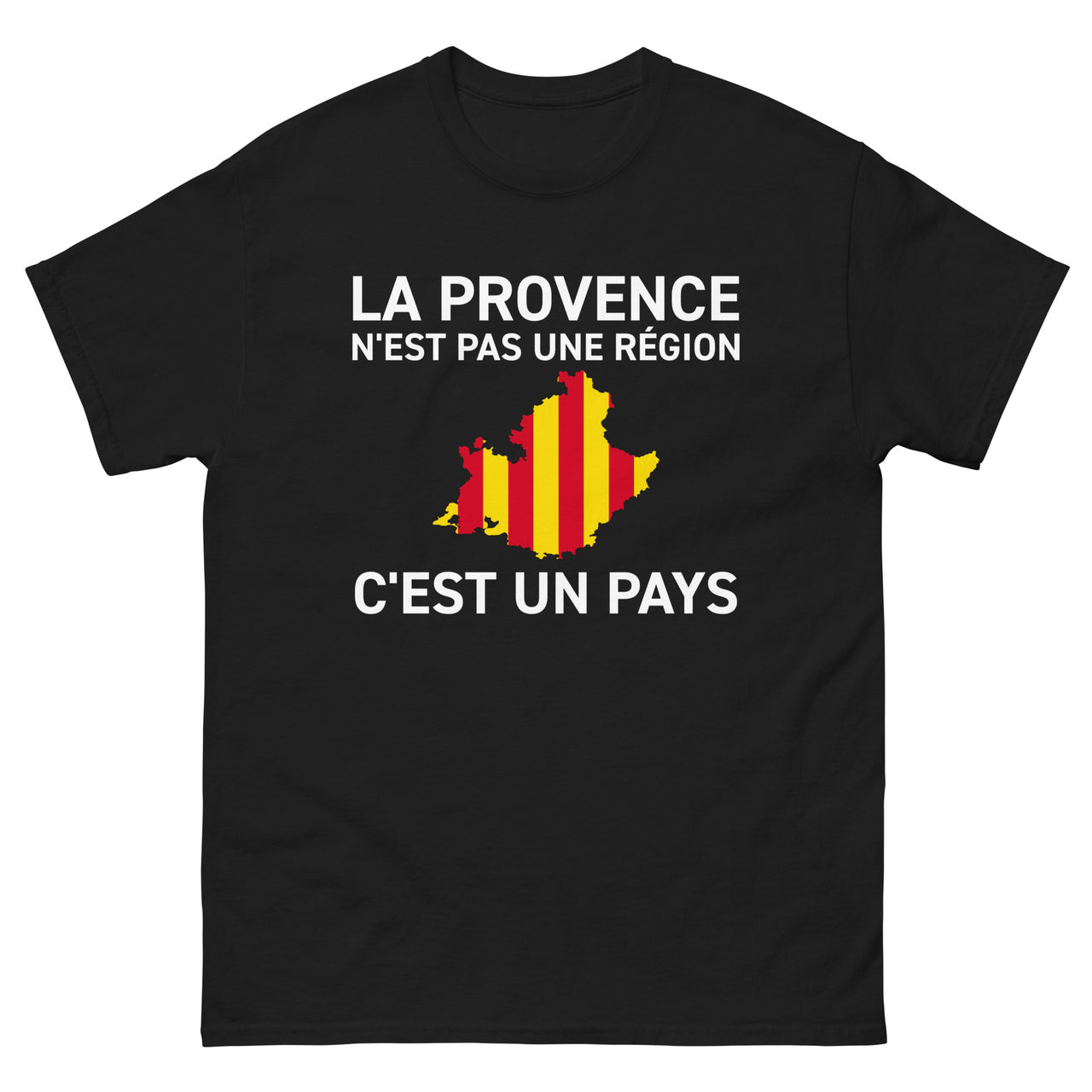 T-shirt Provence bordeaux - La Provence n'est pas une région