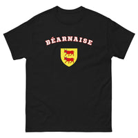 Thumbnail for T-shirt Béarn noir - Fierté universitaire en coton