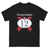 Thumbnail for T-shirt Aveyron noir - Pastiche bière humoristique