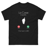 Thumbnail for T-shirt Corse bordeaux - La fierté de l'île