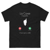 T-shirt Corse bordeaux - La fierté de l'île