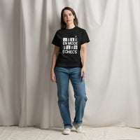Thumbnail for T-shirt Échecs bleu marine dos - style streetwear tendance