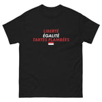 T-shirt Liberté Égalité tarte Flambée - Alsace