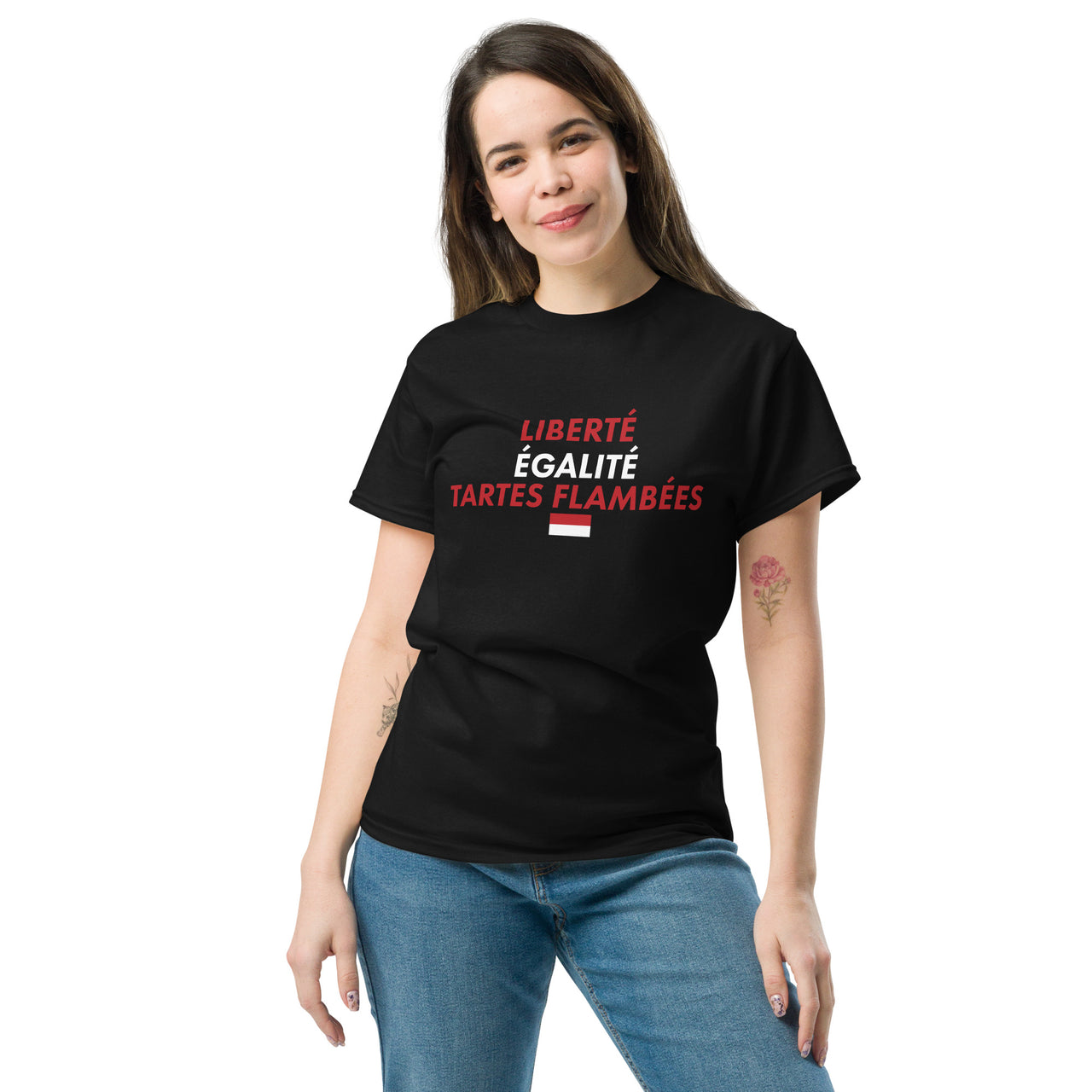 Liberty Equality Flammekueche T-Shirt - Elsass