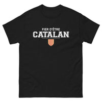Thumbnail for T-shirt Catalan bordeaux - Fier d'être Catalan face