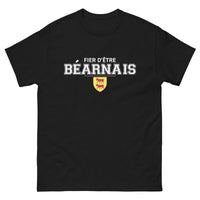 Thumbnail for T-shirt Béarn noir - Fier d'être béarnais