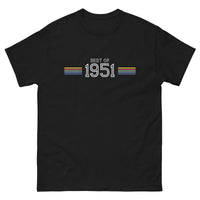 Thumbnail for T-shirt classique unisexe gris sport - 1951, l'année de fierté