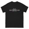 T-shirt classique unisexe gris sport - 1951, l'année de fierté