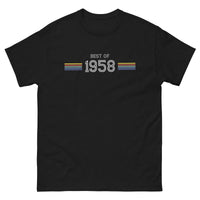 Thumbnail for T-shirt classique unisexe gris sport - Best of 1958