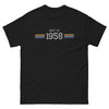 T-shirt classique unisexe gris sport - Best of 1958