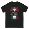 T-shirt Suisse noir - Fierté des racines italiennes