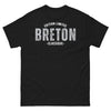T-shirt Bretagne noir - Fierté bretonne et humour