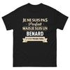 T-shirt Bénard noir - Fierté d'être presque parfait