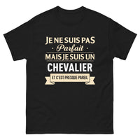 Thumbnail for T-shirt Bretagne noir - Chevalier dans l'âme humoristique