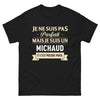T-shirt Michaud noir - L'imperfection charmante