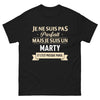 T-shirt Marty noir - Un peu imparfait, presque parfait