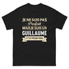 T-shirt Guillaume noir - Imperfect mais presque parfait face