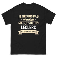 Thumbnail for T-shirt Leclerc noir - Presqu’aussi Bien que Parfait