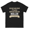 T-shirt Muller noir - Célébration de la quasi-perfection