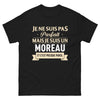 T-shirt Moreau noir - Je ne suis pas parfait, presque pareil